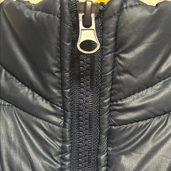 Navy Quilted Vest with Logo - Picture 5 of 12